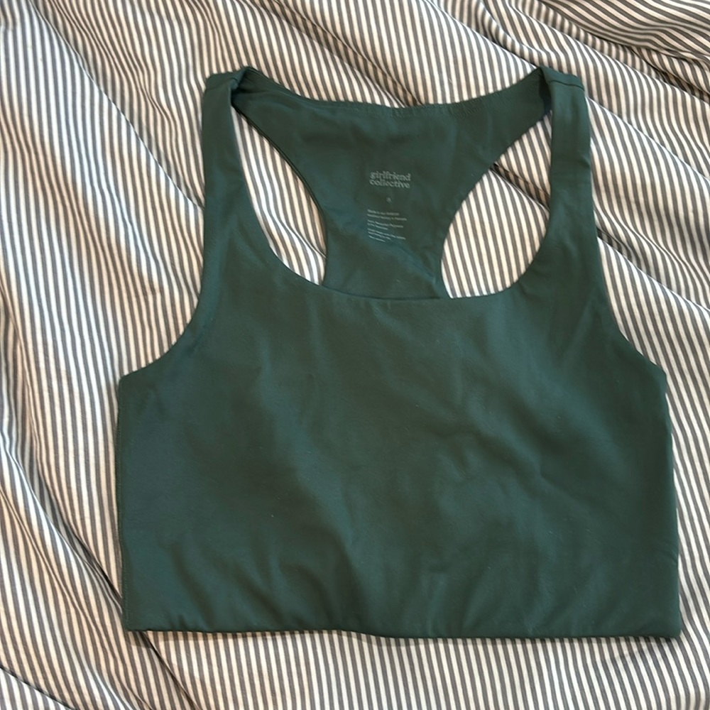 Girlfriend collective Paloma size small green